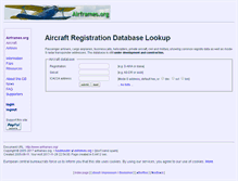 Tablet Screenshot of airframes.org